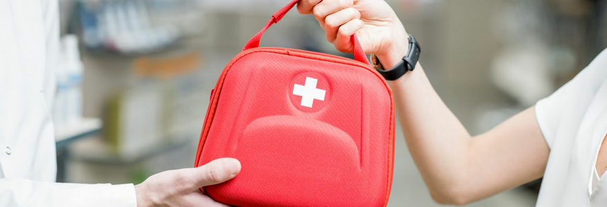 Une trousse de secours BTP Start