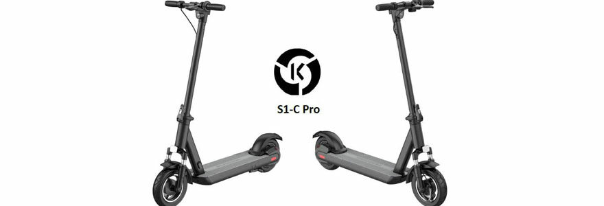 Trottinette électrique Kuickwheel S1-C-Pro, véhicule propre, véhicule électrique