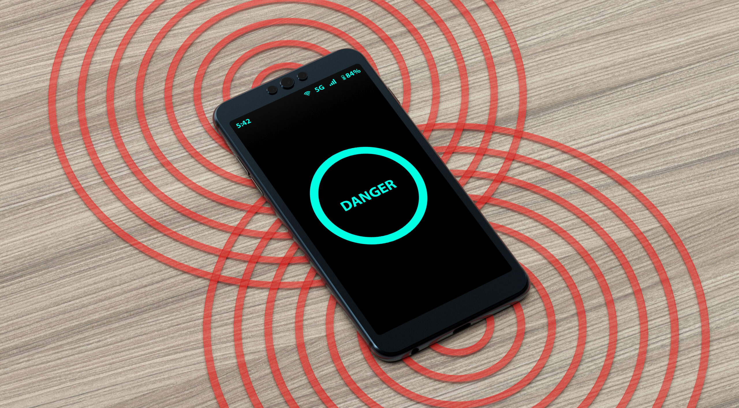 ondes des smartphones